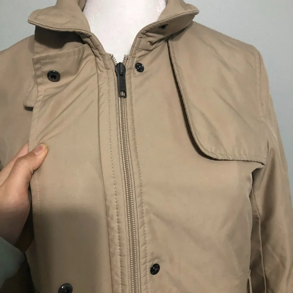 Burberry Womens Pendle Trench Coat Sz 4 - Picture 15 of 16